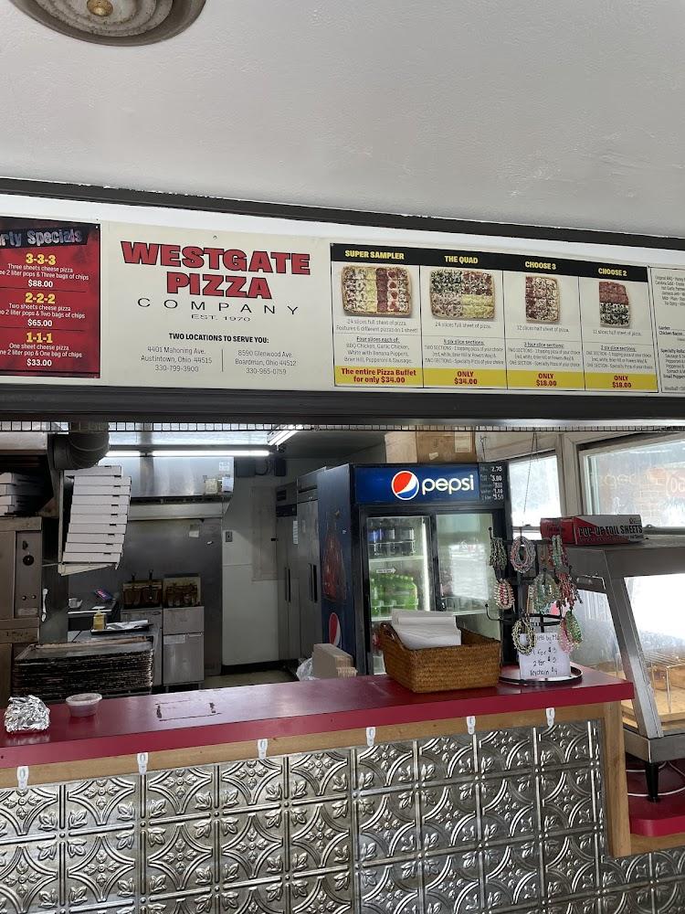 Westgate Pizza Company - Boardman Menu image 3