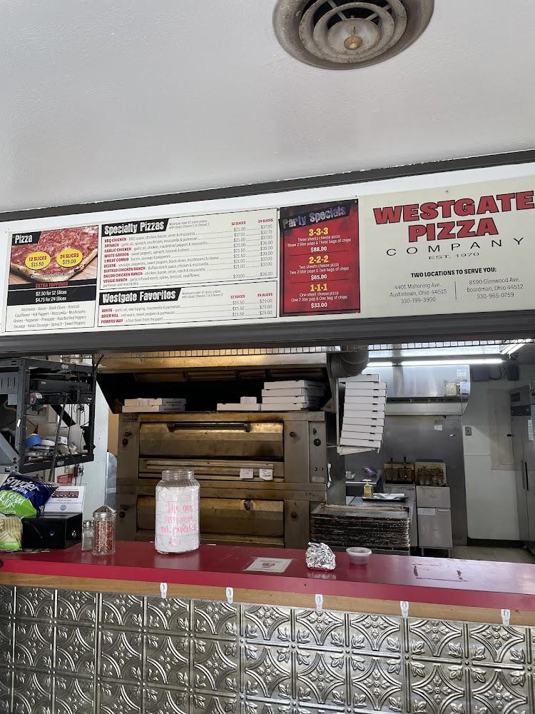 Westgate Pizza Company - Boardman Menu image 4